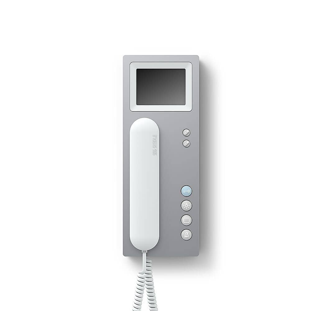 Siedle BTSV 850-03 A/W Video-Haustelefon Standard, Alum./weiß