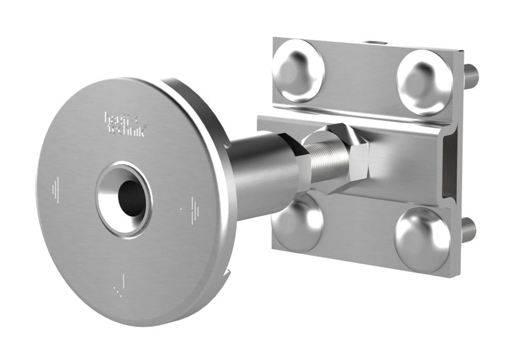Hauff 1700100010 Erdungsfestpunkt mit Kreuzklemme HEA P M12