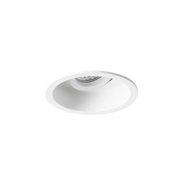Brumberg 45000170 Einbaugehäuse M1, rund, vertieft, schwenkbar, Ø 105 mm, bis 13 W, IP20, weiß