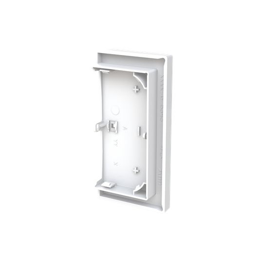 Busch-Jaeger 6234-21-44M Wippe 2-fach, links, mit Symbol "Dimmer", studioweiß matt, Busch-art linear®