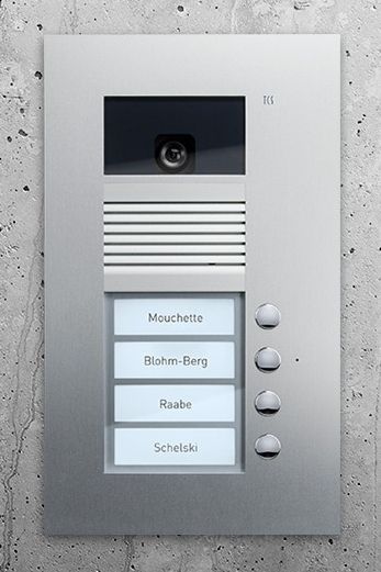 TCS AVU 14040-0010 Video-Sprechanlage Außenstation für 4 WE, UP