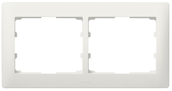 Legrand 771502 Abdeckrahmen 2-fach horizontal