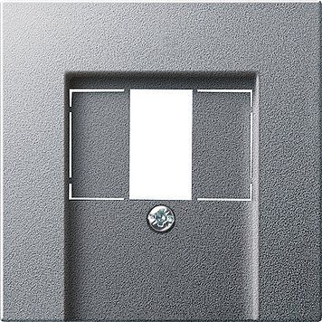 Gira 027626 Abdeckung TAE USB, System 55, Farbe alu