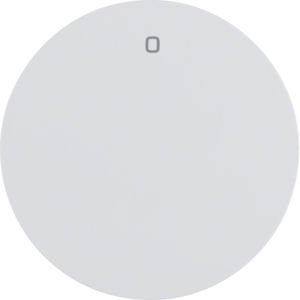 Berker 16222089 Wippe mit Aufdruck "0", R.1/R.3, polarweiß glänzend