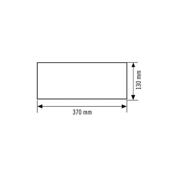 ESYLUX EN10077517 Piktogramm-Satz für Notleuchten Serie SLX 24 Flat