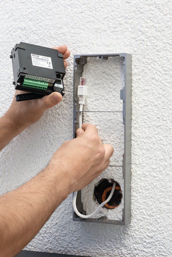 ABUS TVHS20150 Rahmen für 3 Module Aufputz