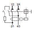 Hager CDA 263 D Fehlerstrom-Schutzschalter, 2polig, 63A, 30mA, Typ A