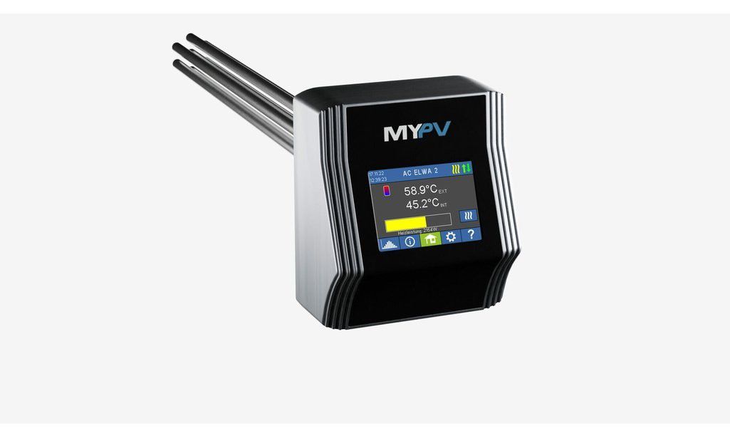 my-PV AC ELWA 2 stufenloser Heizstab 3,5 kW für PV-Überschuss, WLAN/LAN, Farb-Touch-Display