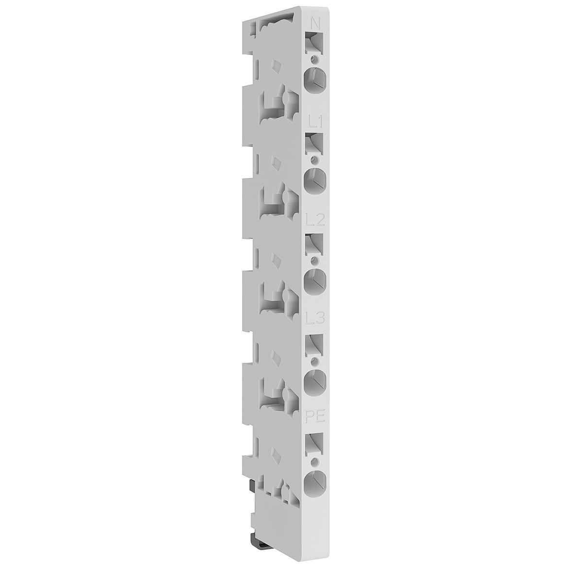 ABN XAS25-40 Einspeiseadapter für 40 mm Sammelschiene, 5-polig, passend für 1,5 - 25mm²
