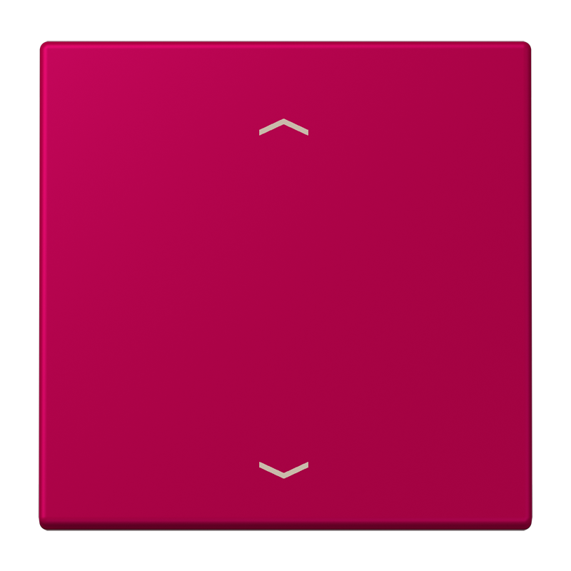 Jung LC990P230 Wippe 1-fach, mit Pfeilsymbolen, Les Couleurs® 32101, rouge rubia