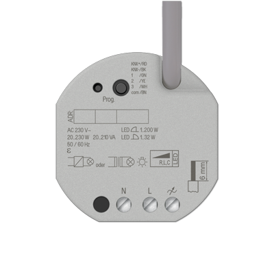 Jung 390011SU KNX Universal-Dimmaktor 1-fach, UP, Secure