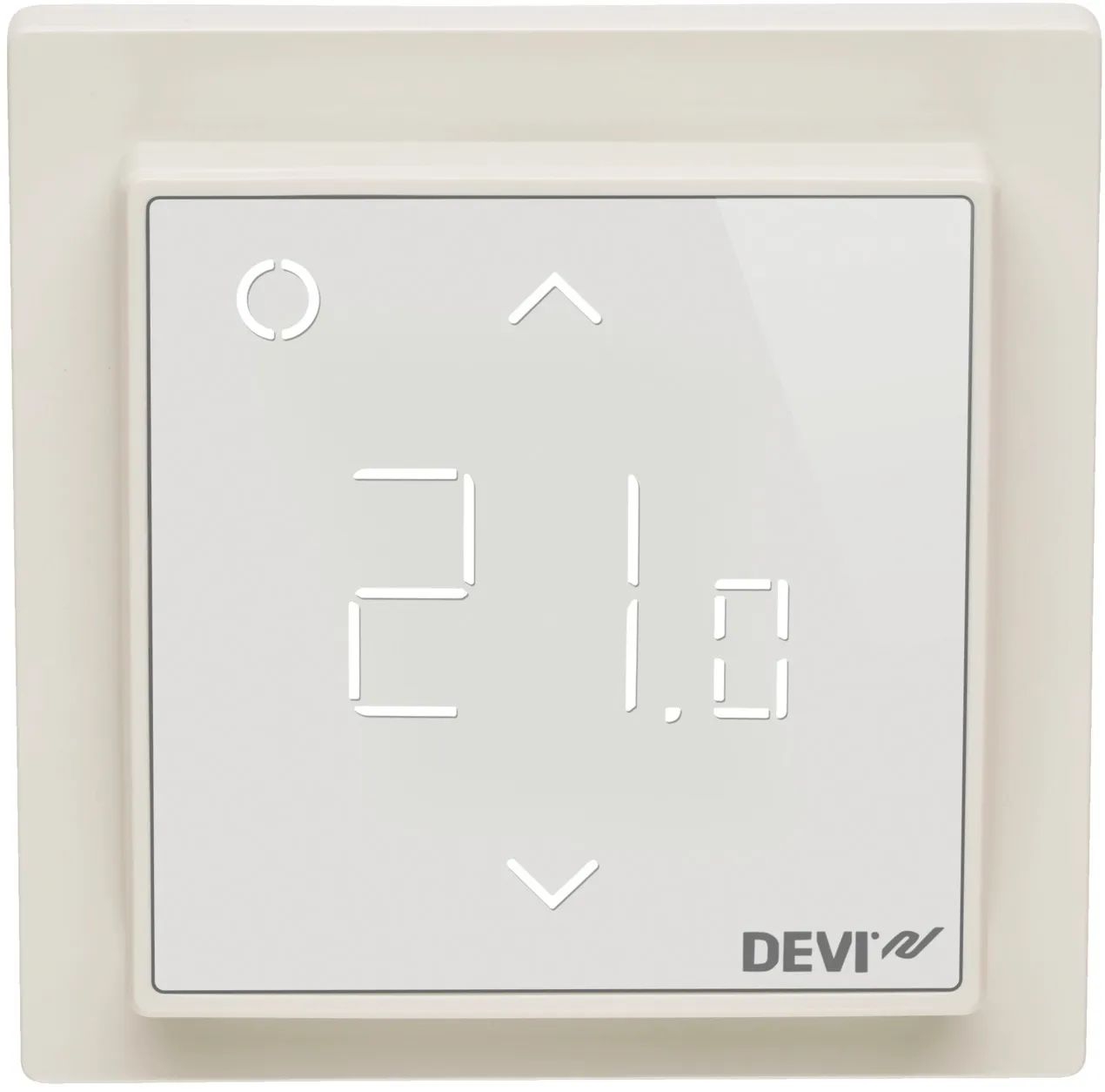 Devi 140F1141 DEVIreg™ Smart Raum.- und Fußboden Thermostat über WLAN App bedienbar, reinweiß